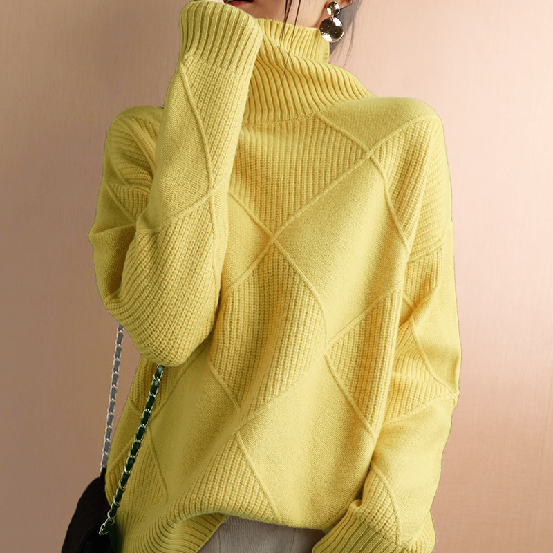 Amélie - Chunky Knit Roll Turtleneck