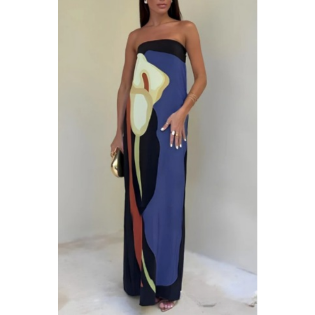 Laura - Strapless Maxi Dress