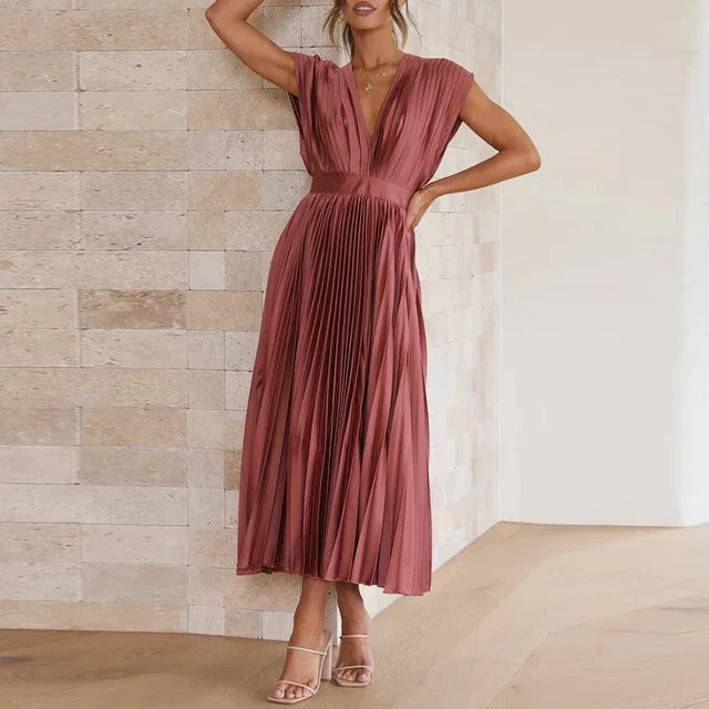 Lisa - Maxi dress with V-neck