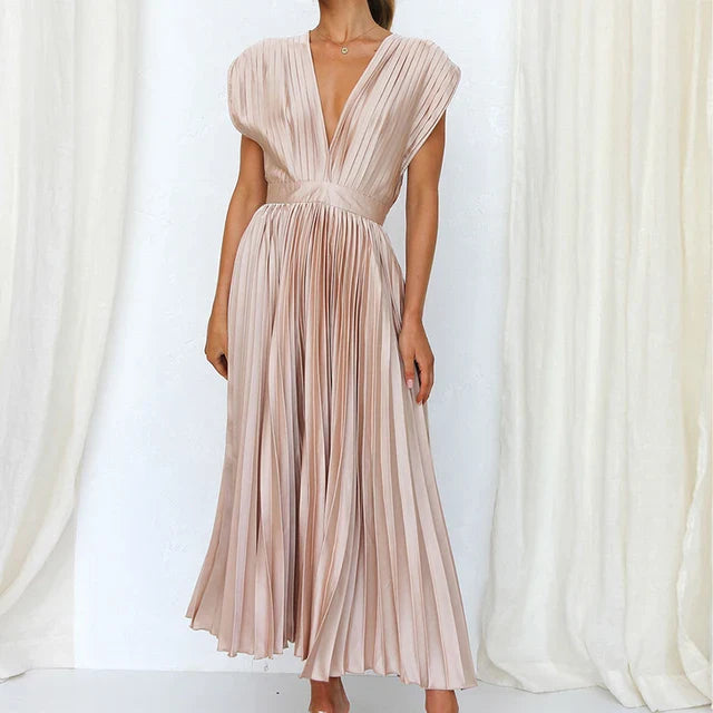 Lisa - Maxi dress with V-neck