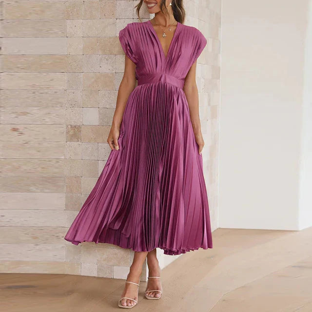 Lisa - Maxi dress with V-neck