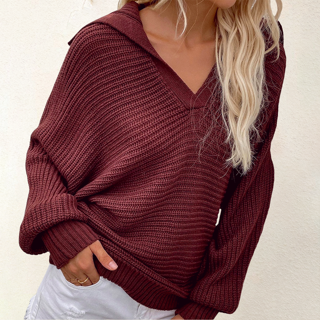 Strida Cozy Rib-Knit Sweater