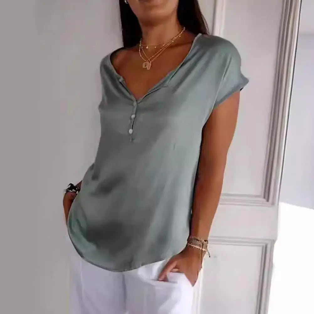 Danna™ Elegant V-neck top