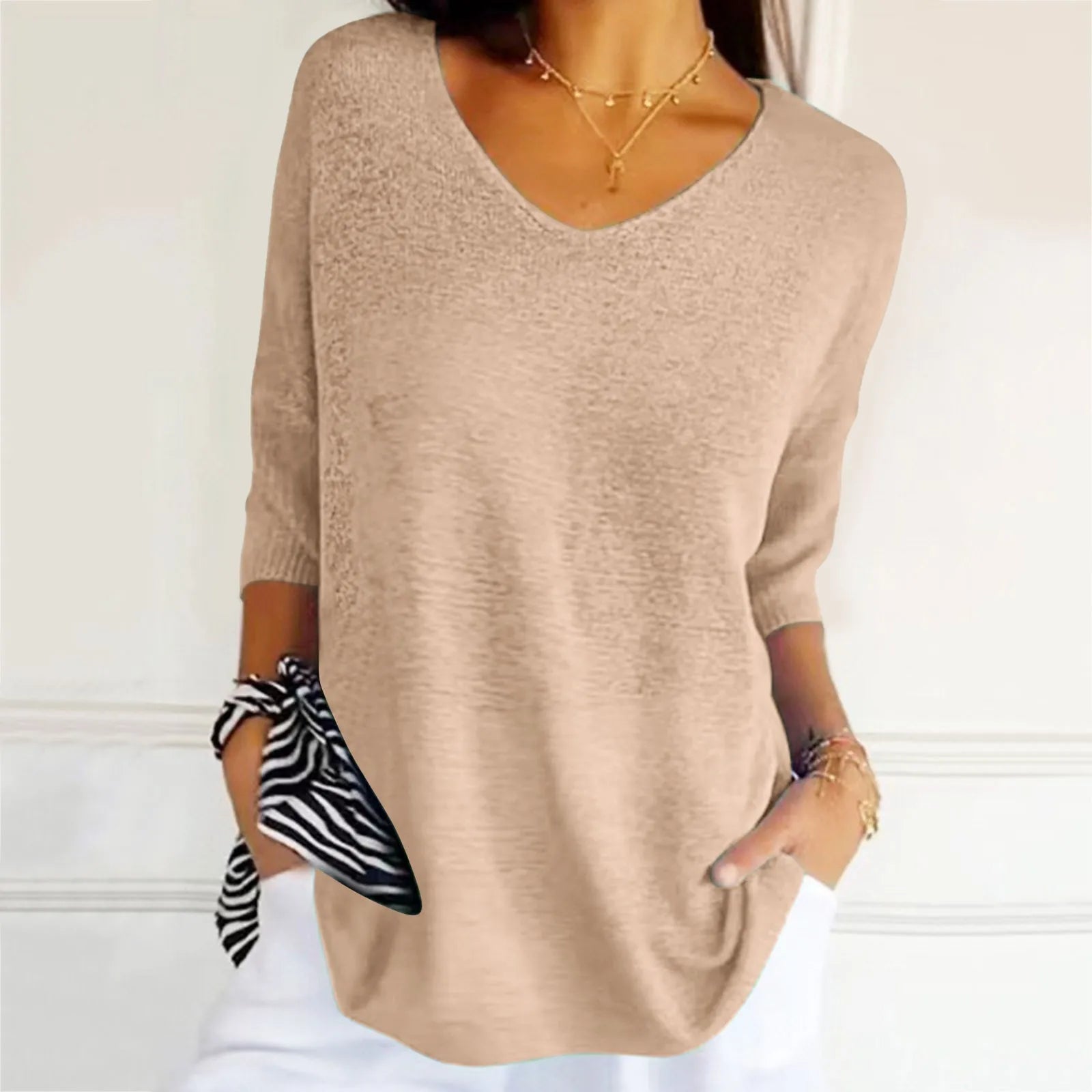 Ginger™ | Summer V-Neck Top